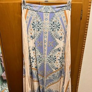 Free People Handkerchief maxi skirt size Medium